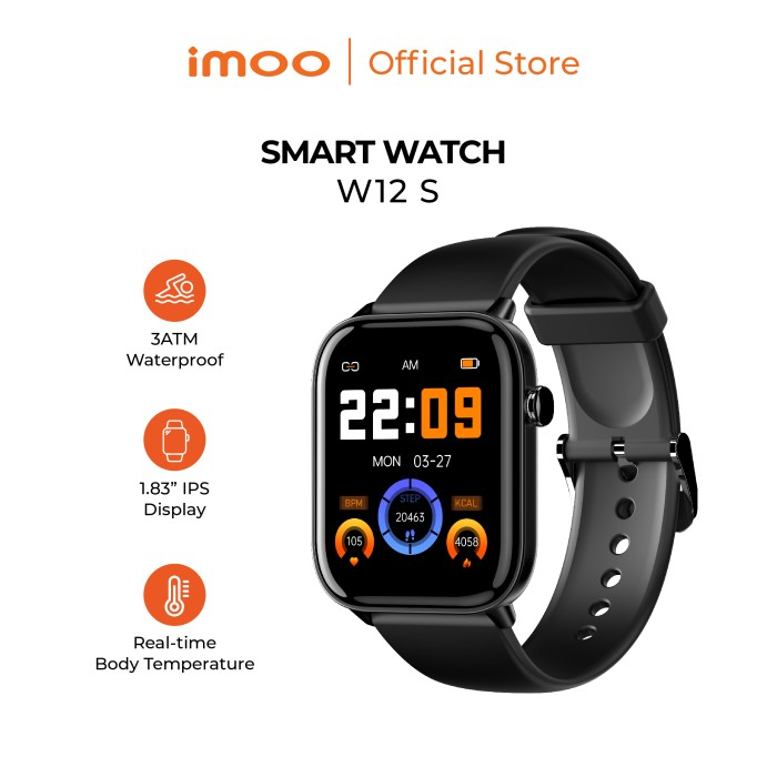 Jual OLIKE SMARTWATCH GPS TOUCH SCREEN 1.83" WATERPROOF FITNES TRACKER
