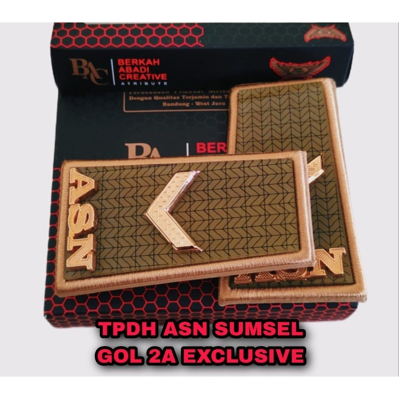 Jual PANGKAT PDH ASN SUMSEL AKRILIK BATIK GOL 2A 2B 2C 2D | Shopee ...