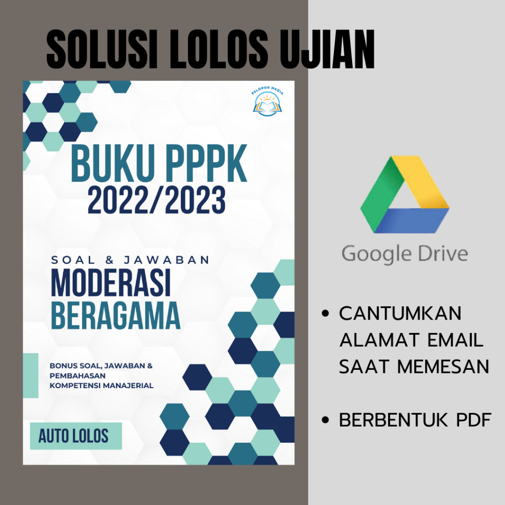 Jual EBOOK PPPK 2022/2023 SOAL DAN JAWABAN MODERASI BERAGAMA | Shopee ...