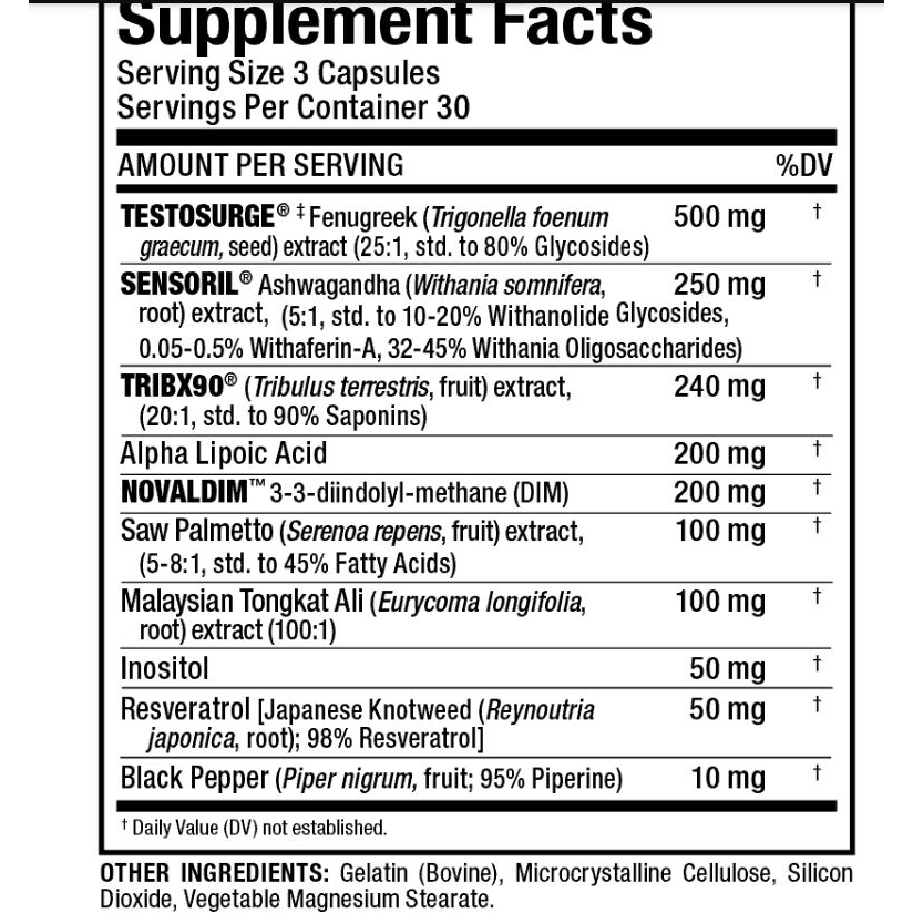 Jual Allmax Nutrition TestoFX 90caps Allmax Nutrition Testo FX ...