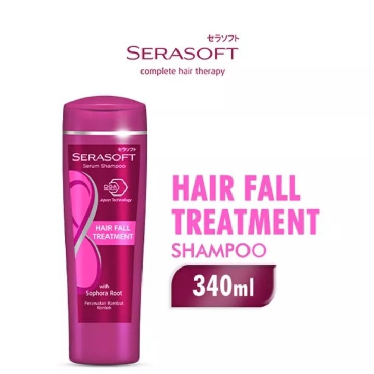 Jual Serasoft Shampoo Treatment Complete Hair Therapy 340ml | Shopee ...