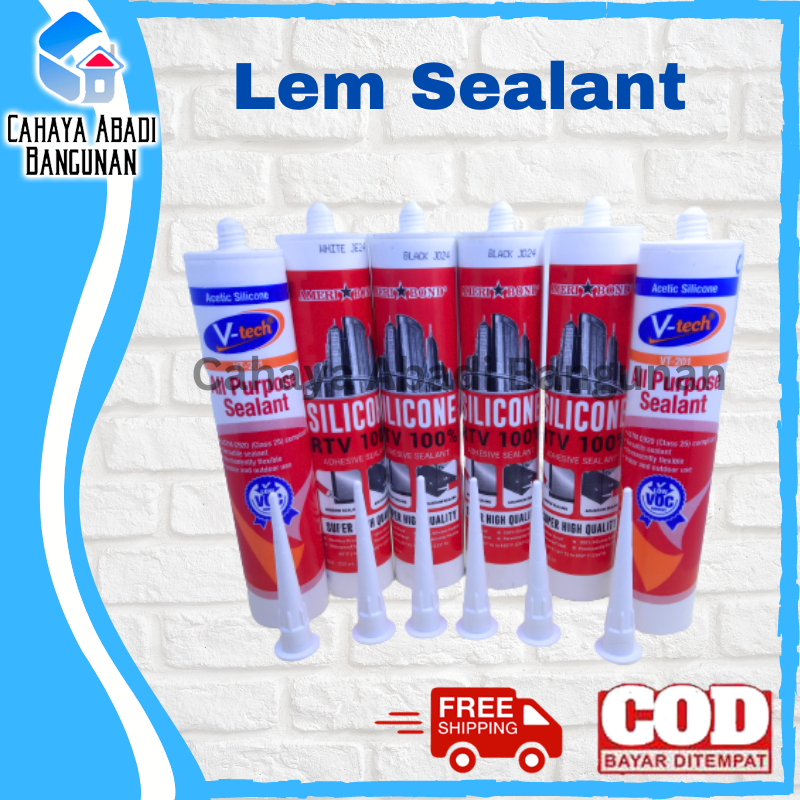 Jual Lem Sealant Silicone Handsome Lem Kaca Lem Akuarium Lem Botol Ml Shopee Indonesia