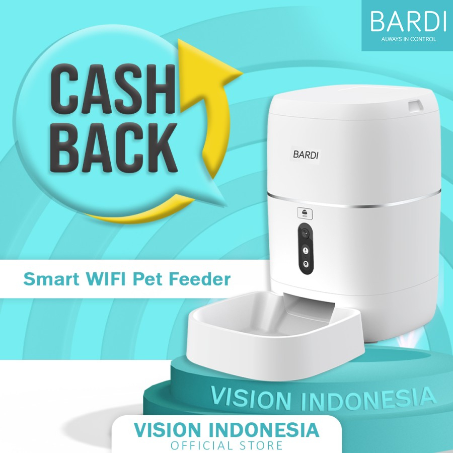Jual Bardi Smart WIFI Pet Feeder (Dispenser Makanan Otomatis Anjing