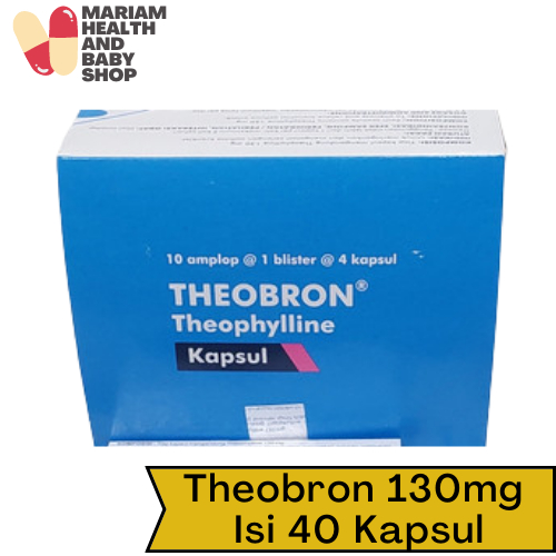 Jual Theobron 130mg Isi 40 Kapsul | Shopee Indonesia