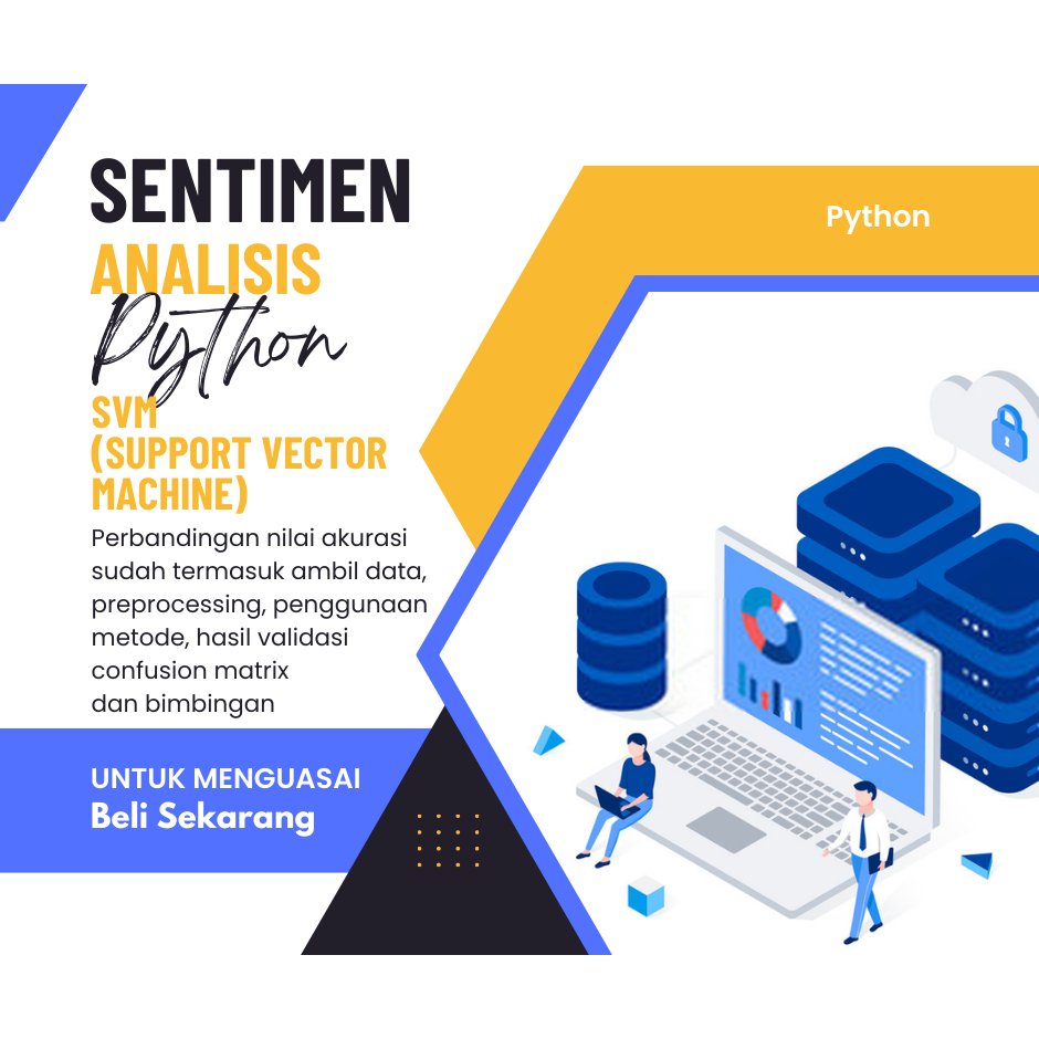 Jual Script Python Sentimen Analisis Akurasi Nilai Metode SVM 