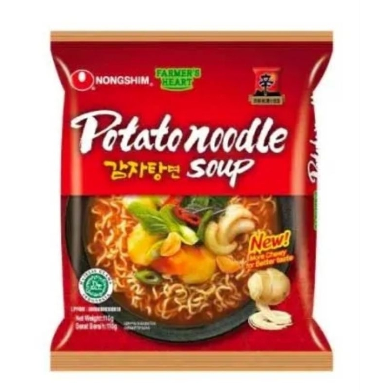 Jual Nongshim Potato Noodle Soup 110gram | Shopee Indonesia