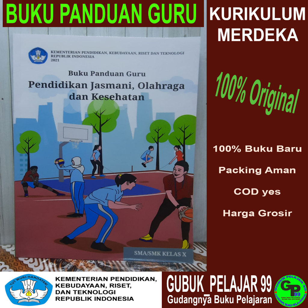 Jual Buku Panduan Guru Pendidikan Jasmani Olahraga Dan Kesehatan