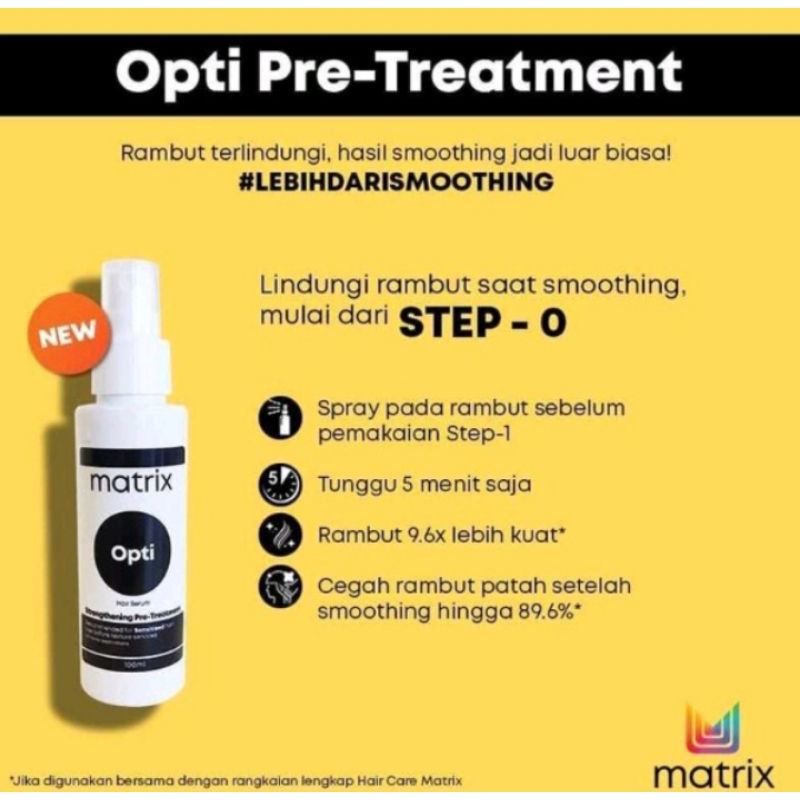 Jual MATRIX Opti Pre-Treatment 100ml | Shopee Indonesia