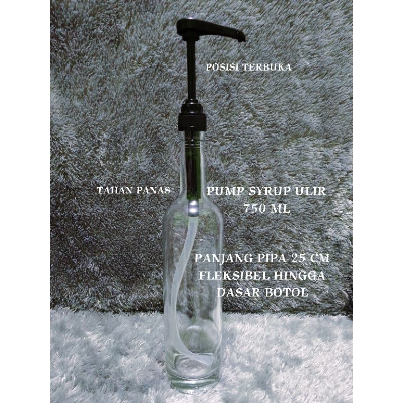 Jual pump sirup botol kaca pump syrup ulir universal Shopee Indonesia