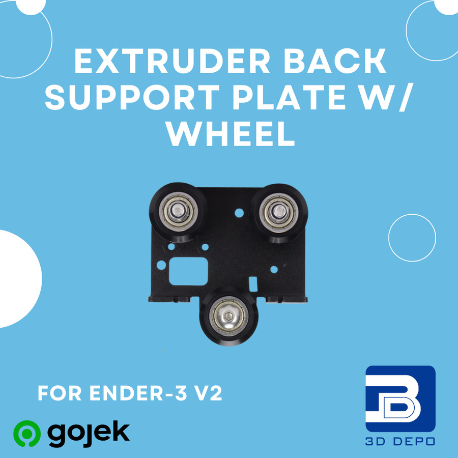 Jual Original Creality 3D Ender 3 V2 Extruder Back Support Plate w
