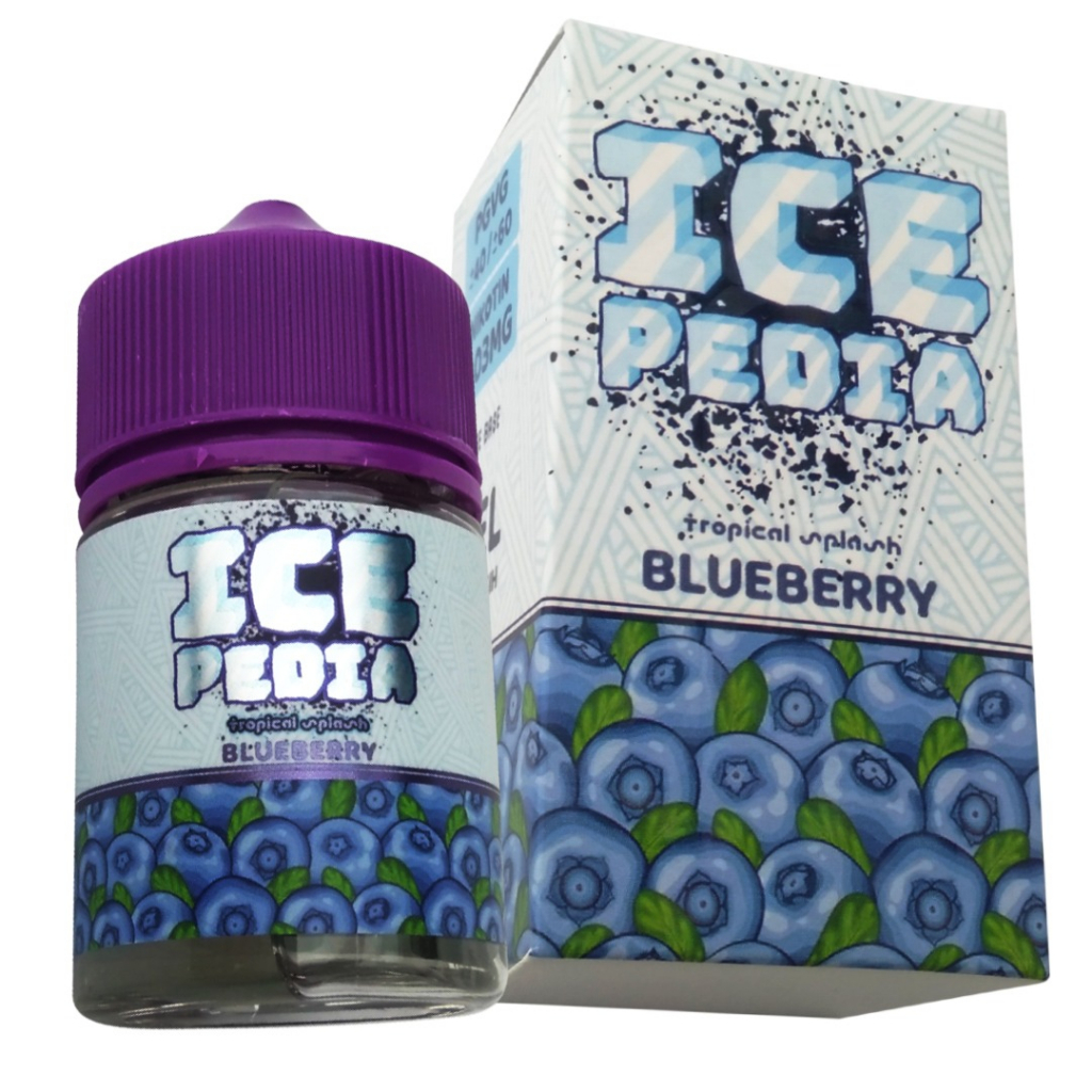 Jual Liquid Vape Ice Pedia Tropical Splash Blueberry 60ml By Majapahit