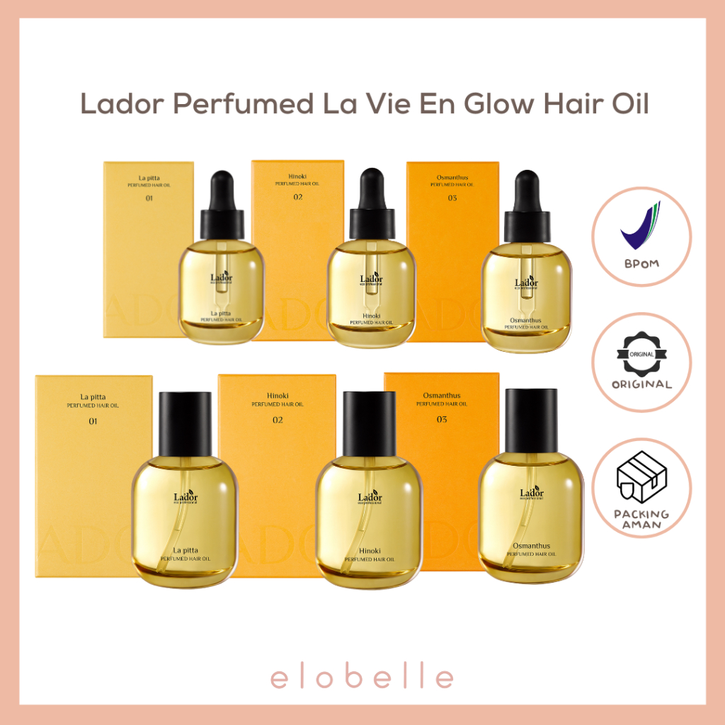 Jual Lador Perfumed Hair Oil La Pitta / Hinoki / Osmanthus / Lador La ...