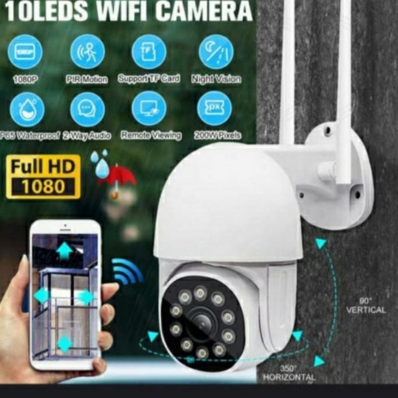 Jual IP CAMERA OUTDOOR V380 PTZ SPEED DOME CAMERA 8MP CCTV WIFI