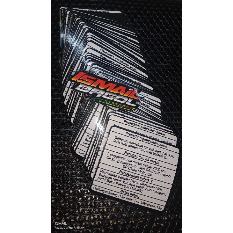 Jual prosedur yamaha universal warning Yamaha | Shopee Indonesia