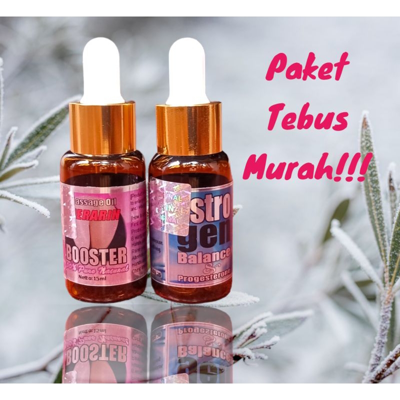 Jual Paket Plus Peurarin Booster Oil Untuk Payudara Dari Dalam Dan Luar