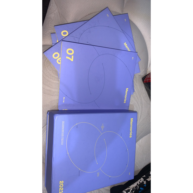 Jual BTS memories 2021 blue ray (7cd + outbox) | Shopee Indonesia