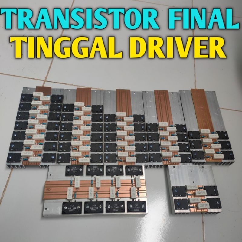 Jual pemasangan transistor final tanpa driver toshiba lot 725 | Shopee