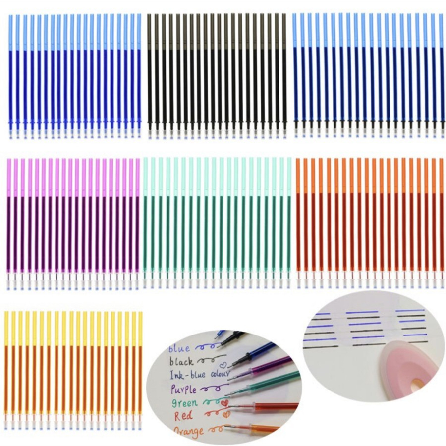 1pcs Reffil Pen Penanda Kain 0.5mm Kecil erasable hilang di Seterika bisa di hapus