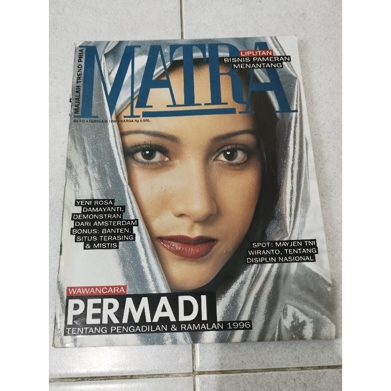 Jual Majalah Matra Edisi Februari 1996 Shopee Indonesia 2265