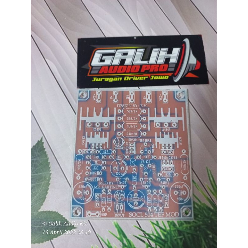 Jual PCB SOCL 504 TEF Modif Mr.Kartino | Shopee Indonesia