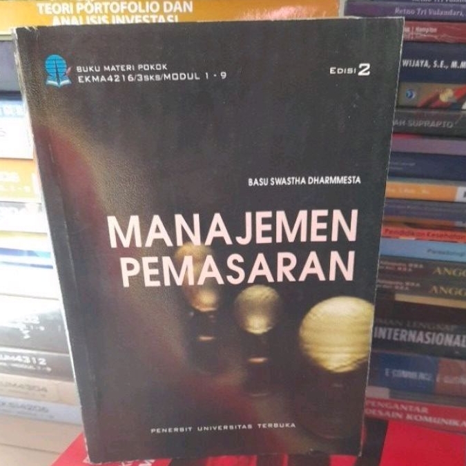 Jual Buku Manajemen Pemasaran By Prof. Dr. Basu Swastha Dharmmesta, M.B ...