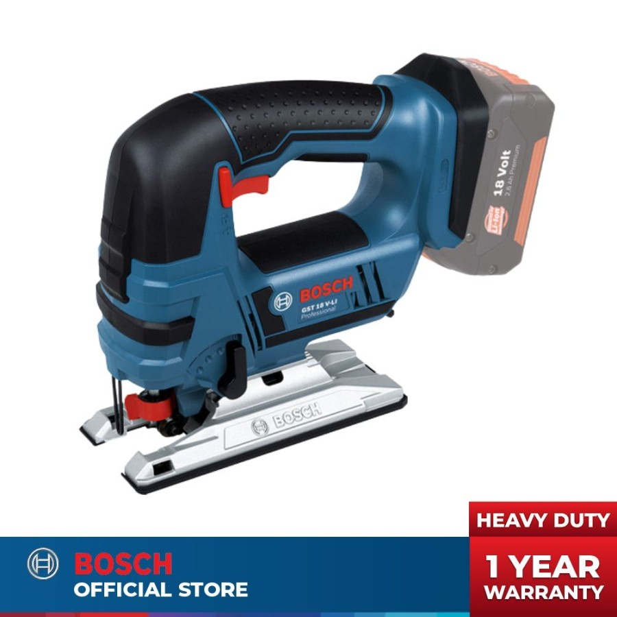 Jual Bosch GST 18 V-LI Gergaji Listrik/ Jigsaw Cordless 18 V (Unit Only ...