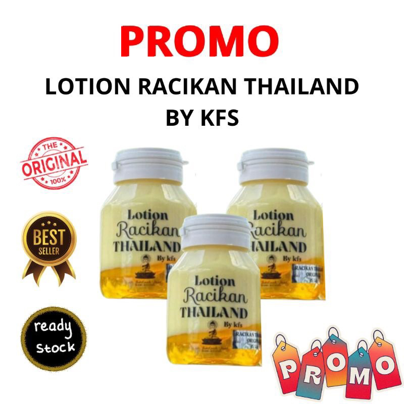 Jual READY COD LOTION RACIKAN THAILAND BY KFS ORIGINAL HANDBODY PEMUTIH ...