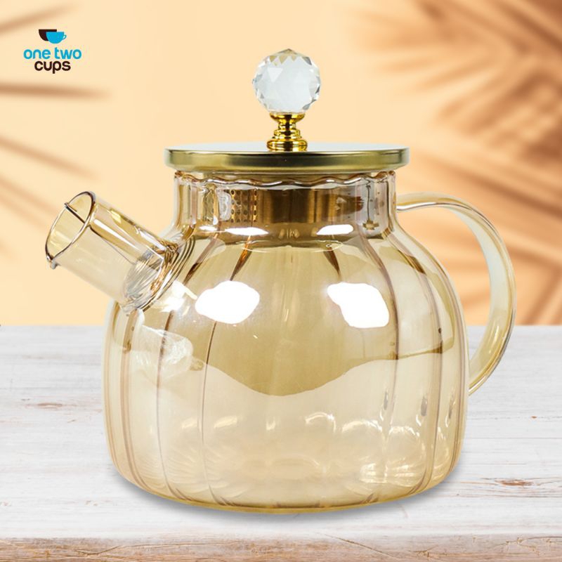 Jual Teko Kaca Aesthetic Taham Panas Teko Pitcher Teh Chinese Teapot Maker Borosilicate Shopee 3570