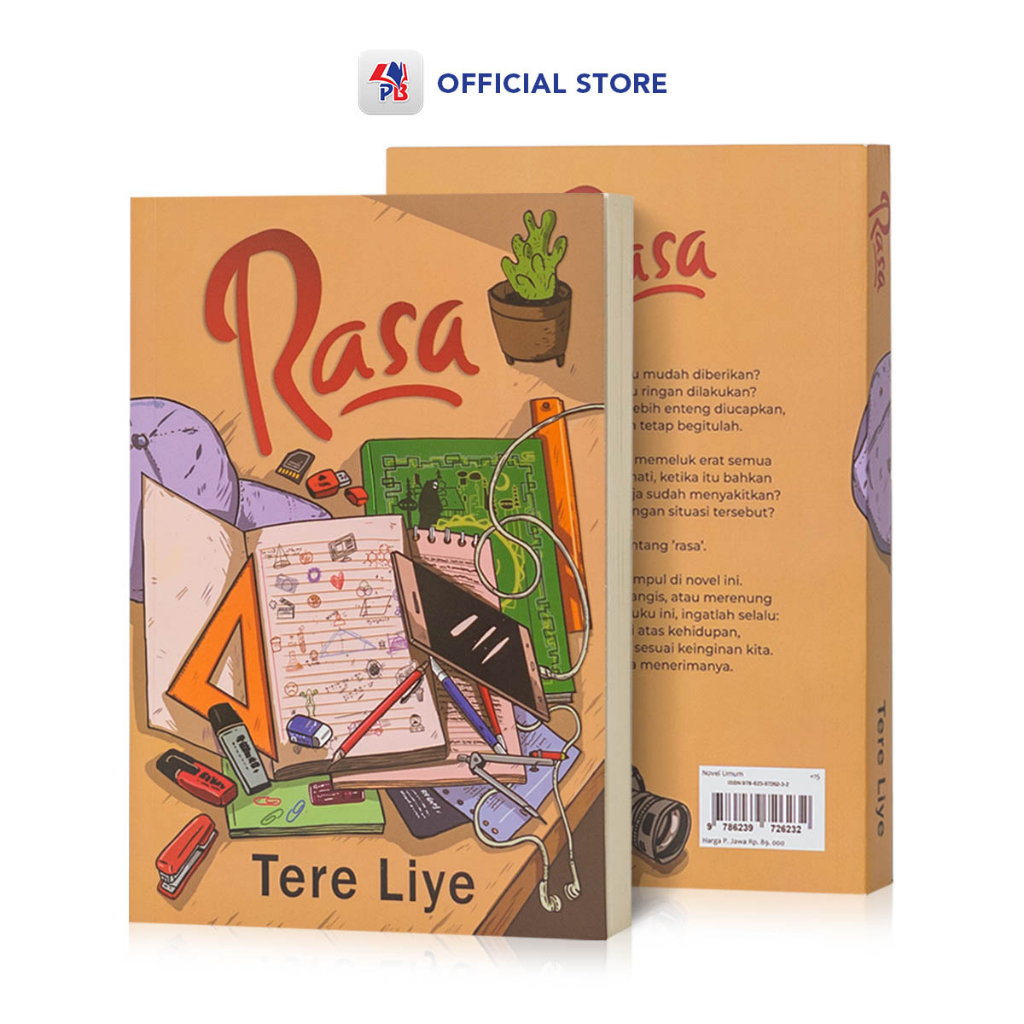 Jual Buku Novel Tere Liye - Rasa / Softcover Ukuran 13.5 x 20 cm ...
