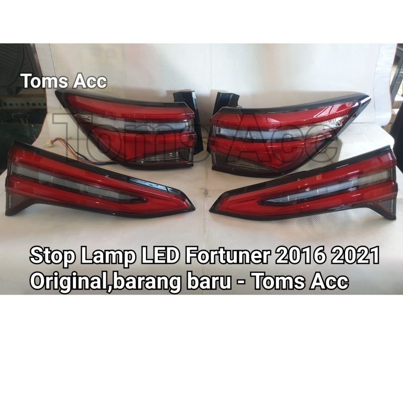 Jual Stop Lamp Led Fortuner Original Toyota Lampu Belakang Tail