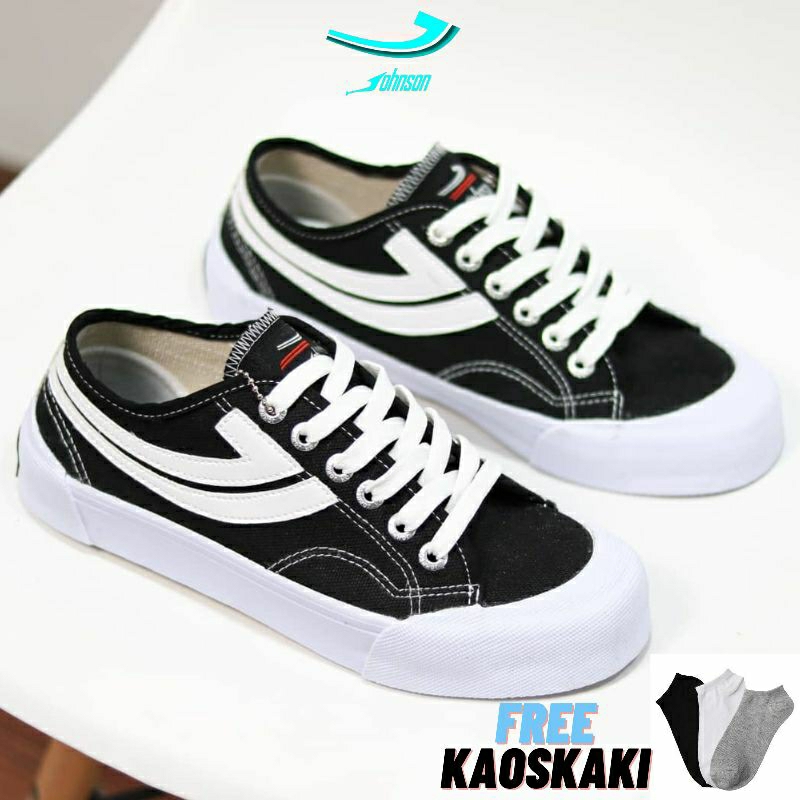 Jual Sepatu Johnson Galaxy Pro Low Cut lc Black White, Green, Dusty