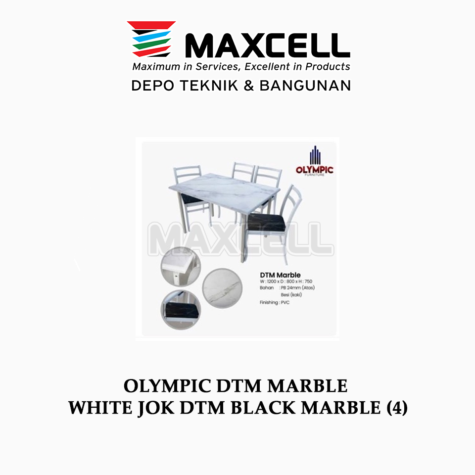 Jual OLYMPIC DTM MARBLE WHITE JOK DTM BLACK MARBLE (4) | Shopee Indonesia
