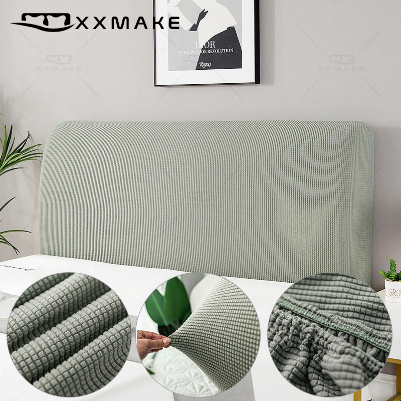 Jual XXMake Elastic Headboard Cover Plain Corn / Cover Sandaran Kasur