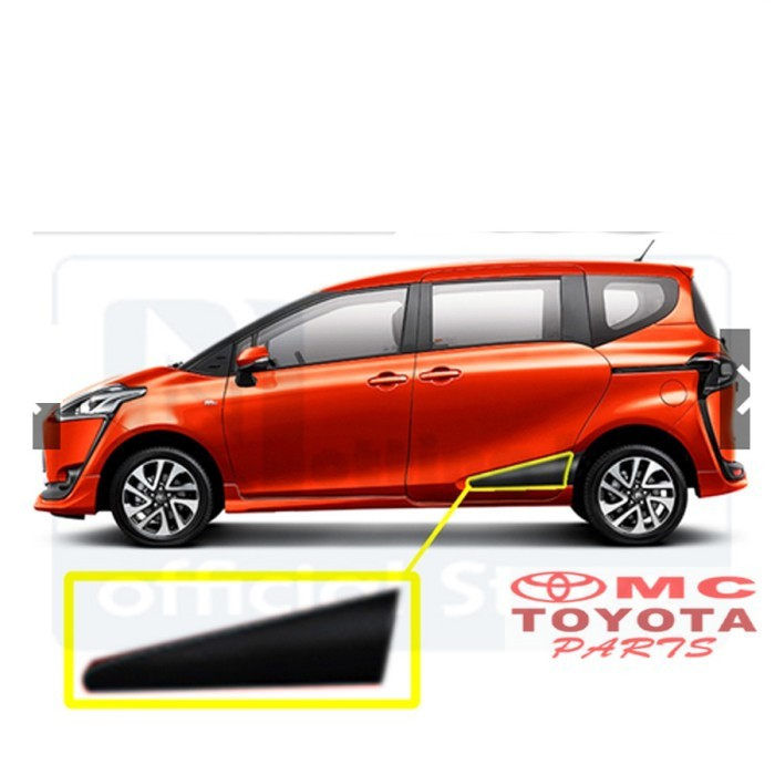 Jual List Body Side Body Moulding Pintu Samping Kanan Toyota Sienta