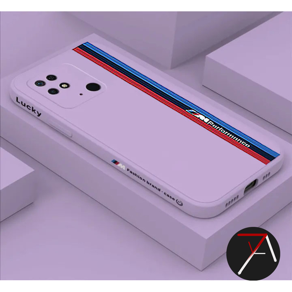 RankOne Cover Morbida In Silicone TPU Per Redmi 10C / POCO C40: Custodia Trasparente Blu Zaffiro