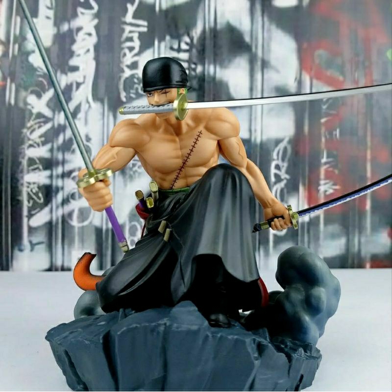 Jual Action Figure Zoro One Piece Onigashima Dioramatic Shopee Indonesia