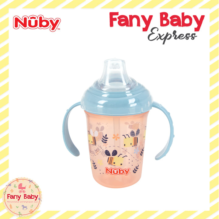 Jual nuby grip n sip water bottle 240ml shopee indonesia