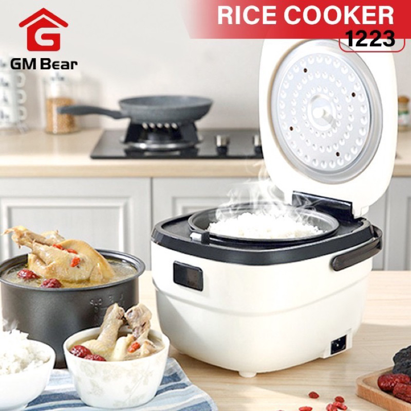Jual GM Bear Penanak Nasi Rice Cooker 1223-Big Multifunction Rice ...
