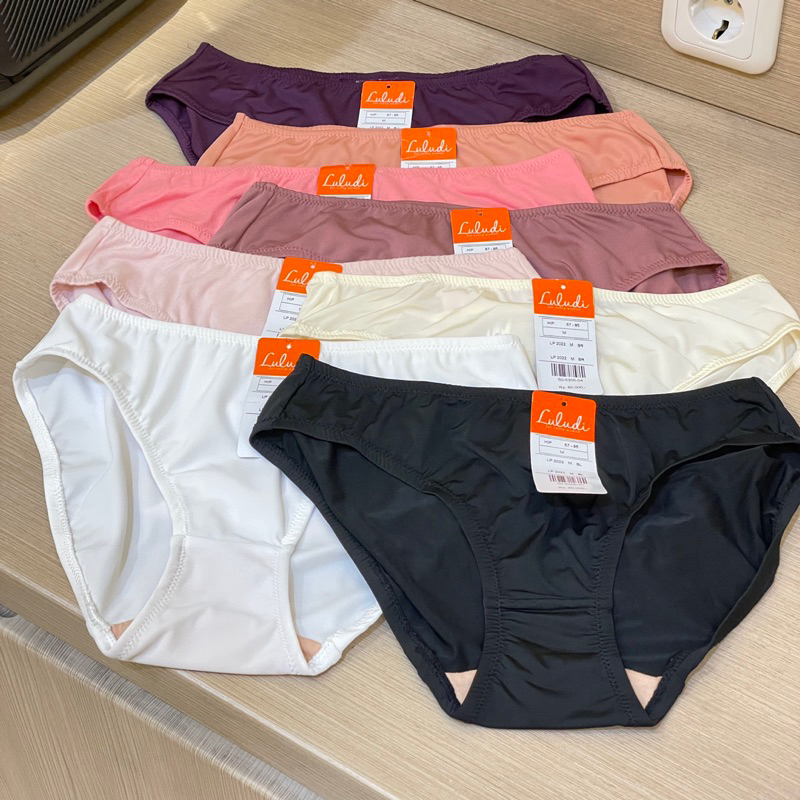 Jual Luludi By Wacoal Midi Panty SALE Shiny Polos LP 2022 / Celana ...