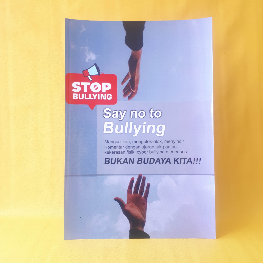 Jual Poster Stop Bullying | Poster Say No To Bullying | Poster Cegah ...