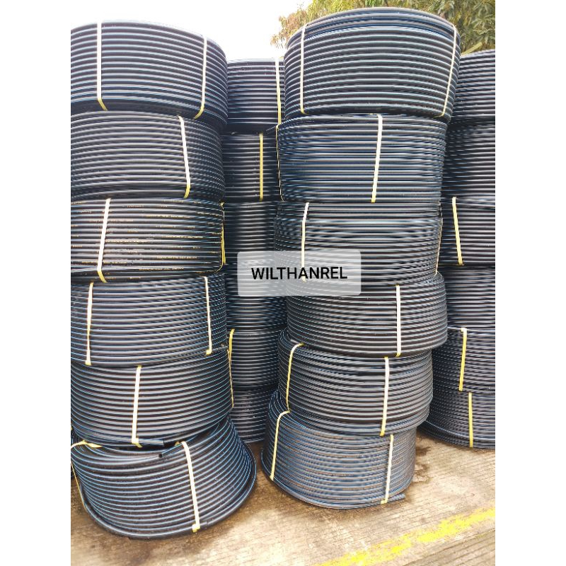 Jual Pipa Hdpe 1 1/2" Pn16 1 Roll 50 Meter. Tersedia Pn10, Pn12.5, Pn16 ...