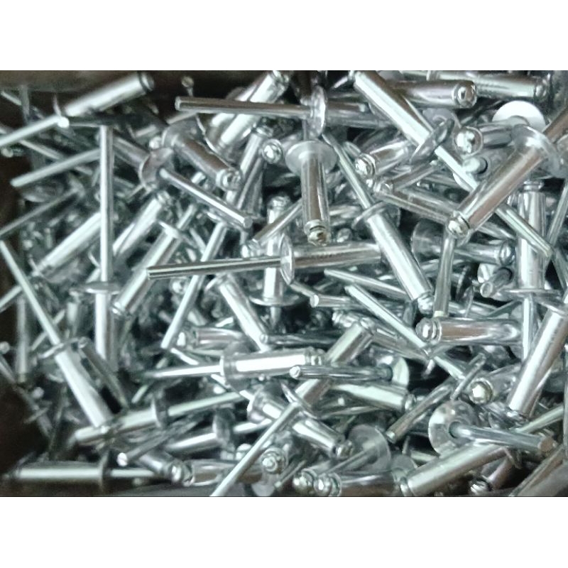 Jual Paku Rivet 640 - Paku Ripet 4.8 x 11 Isi 50pcs - Blind Nut ...