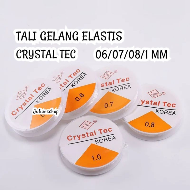 Jual Tali Senar Elastis Untuk Aksesoris Gelang Kalung DIY Kerajinan ...