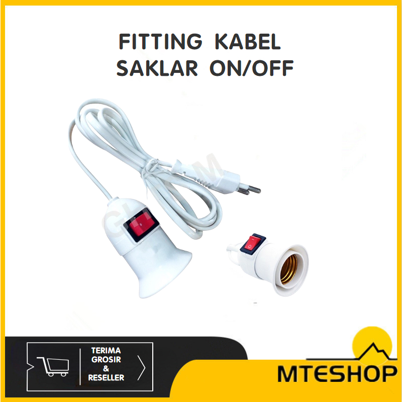 Jual Mte Fitting Lampu Gantung Kabel Meter Fitting Lampu Gantung