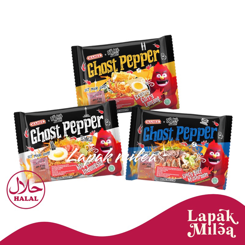 Jual Mamee Mie Instant X Daebak Ghost Pepper Noodle All Variant Impor