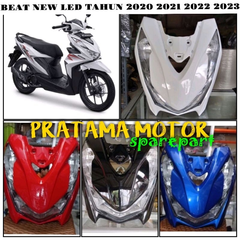 Jual Full Set Tameng Body Depan Honda Beat New LED Deluxe Beat Street