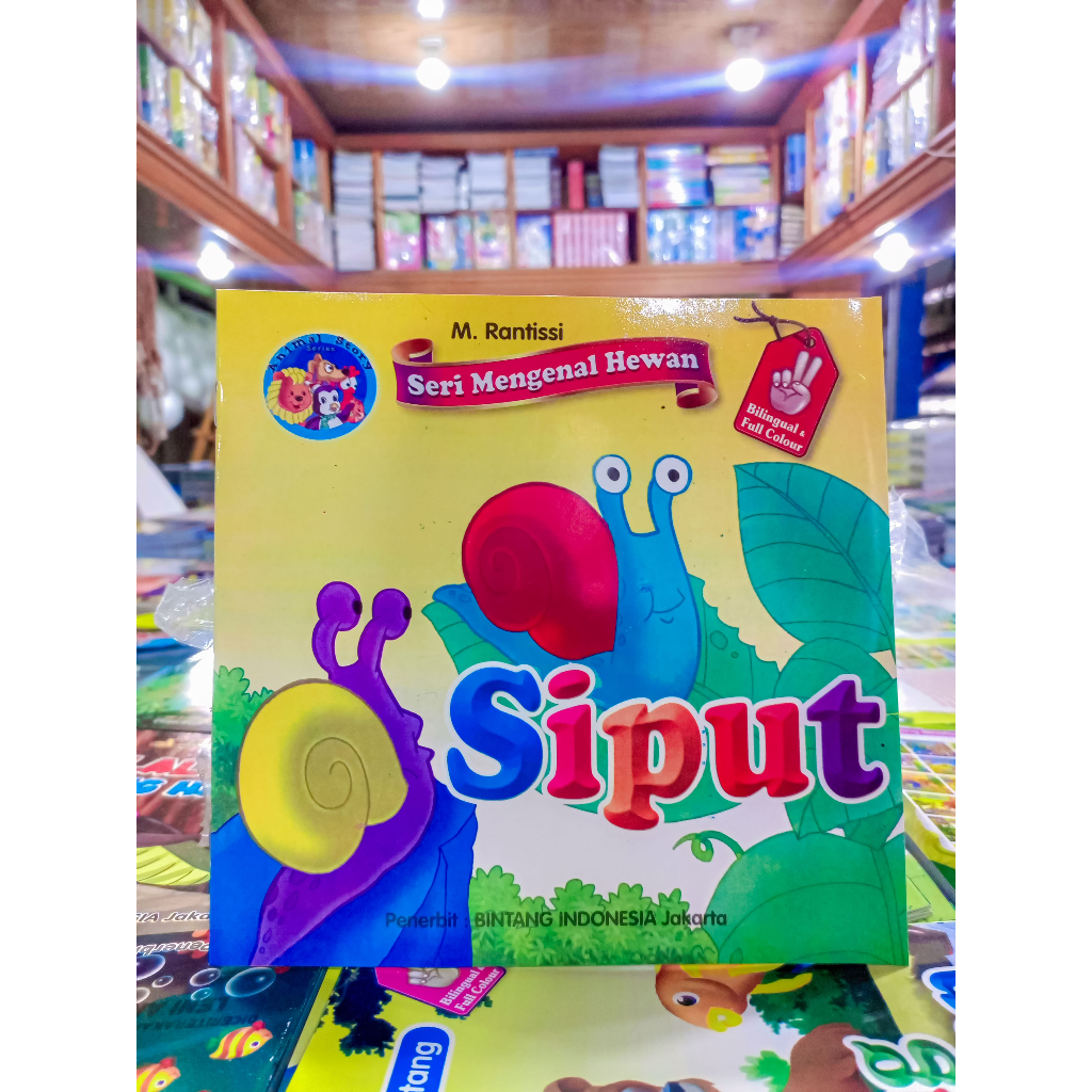 Jual Buku Cerita Anak Bergambar Seri Mengenal Hewan Bilingual Kudanil