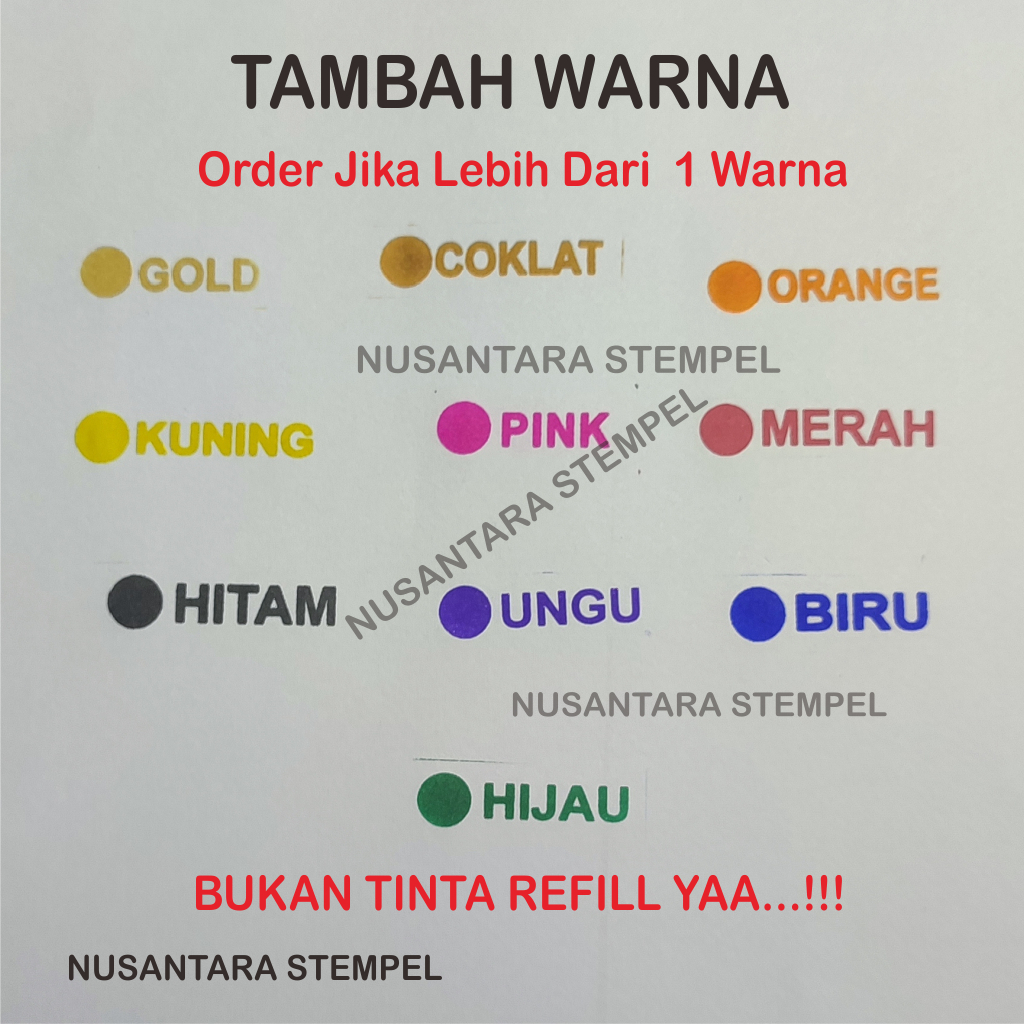 Jual Stempel Custom Flash Warna Otomatis Stampel Usaha Cap Toko ...