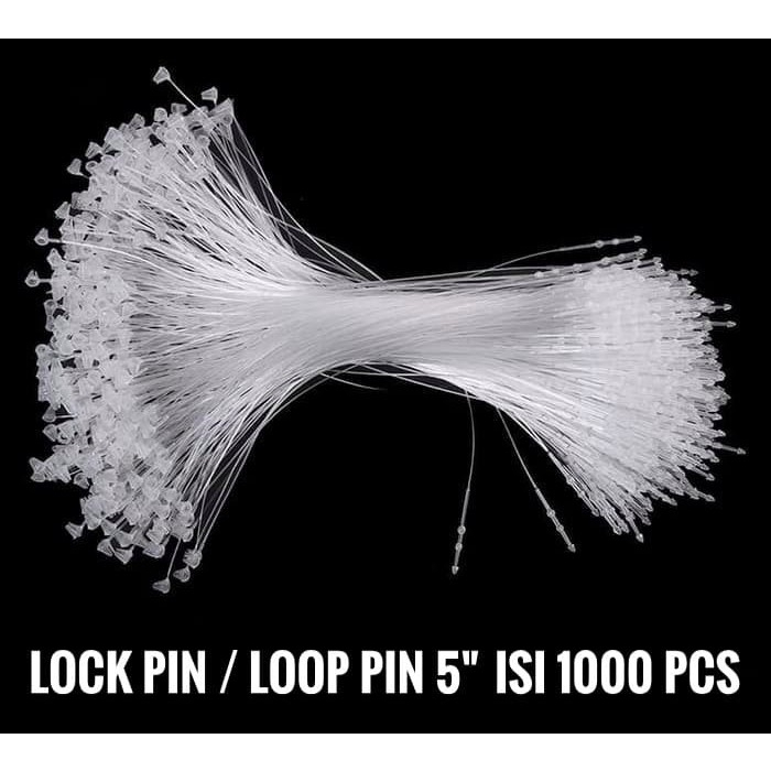 Jual [BAYAR DI TEMPAT] (Paket 01) LOCK PINS 1000 PCS + HANG TAG / 200 ...