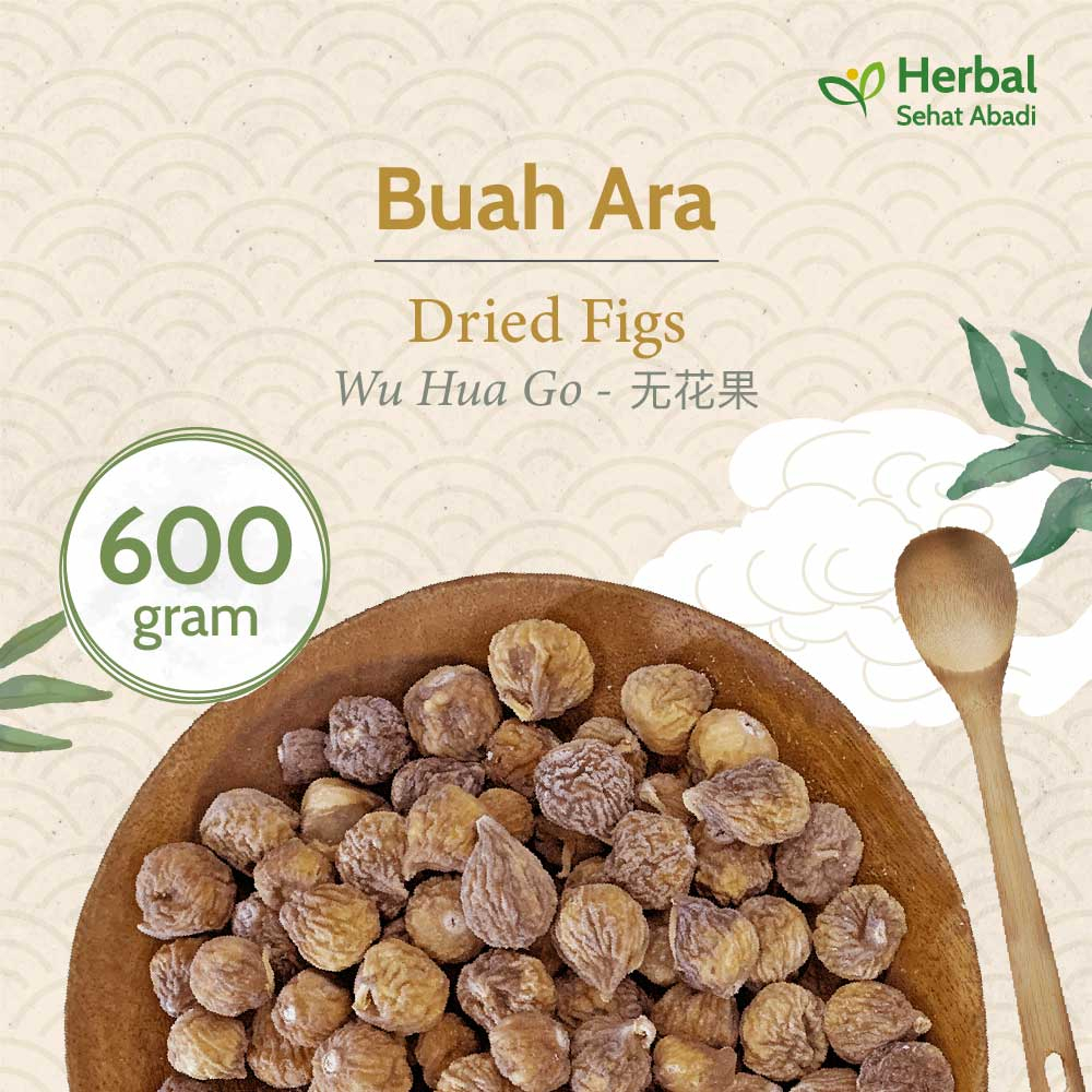 Jual Buah Ara 600 gram / Dried Figs / Wu Hua Guo | Shopee Indonesia